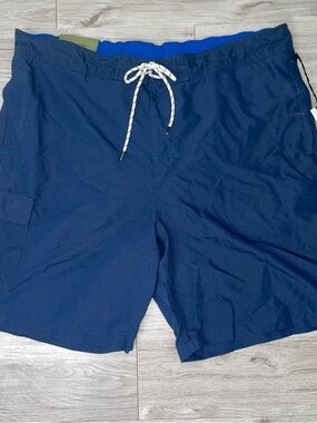 NWT Board Shorts XL Swimwear Swim Vacation Resortwear Coastal Casual Goodfellow